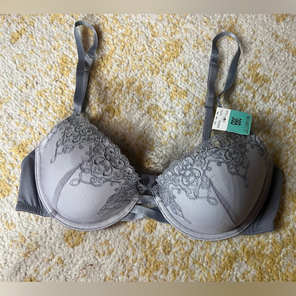 Gray bra